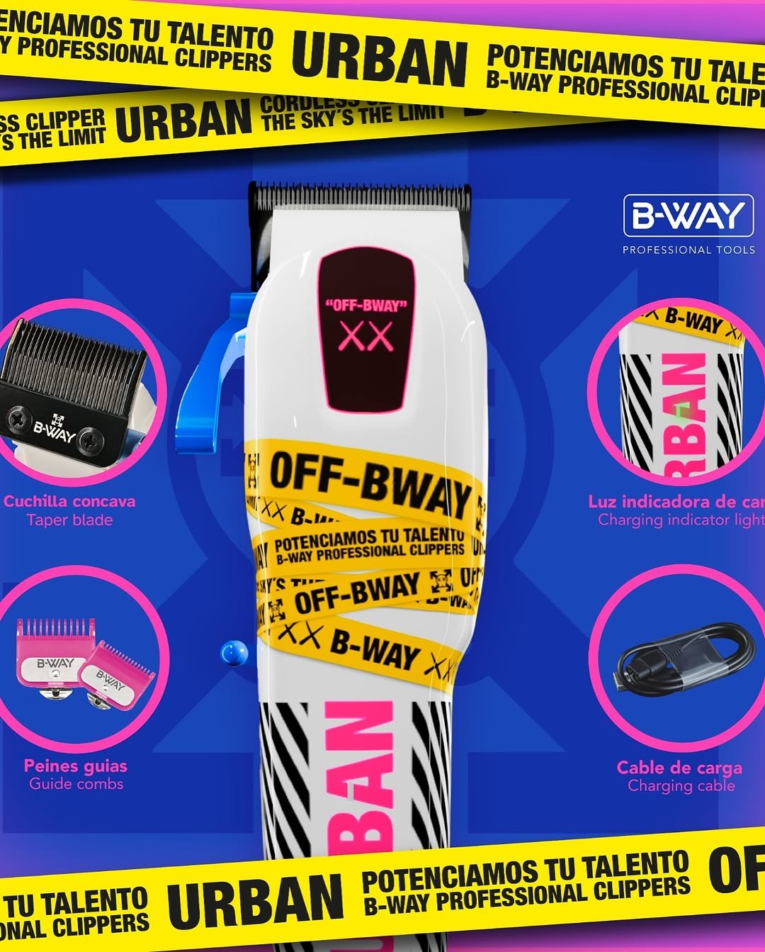 B - WAY URBAN CLIPPER - Beautylinesrl