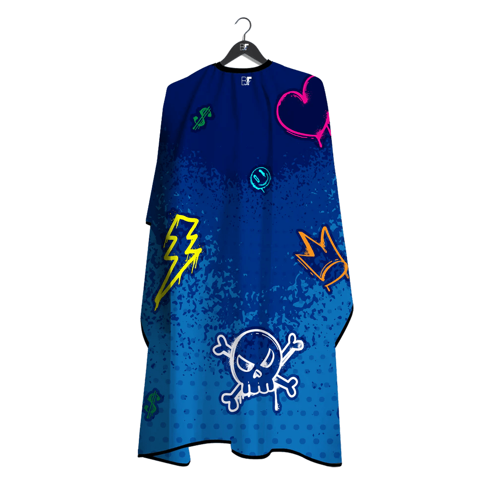 Barber Cape graffiti™ - Beautylinesrl