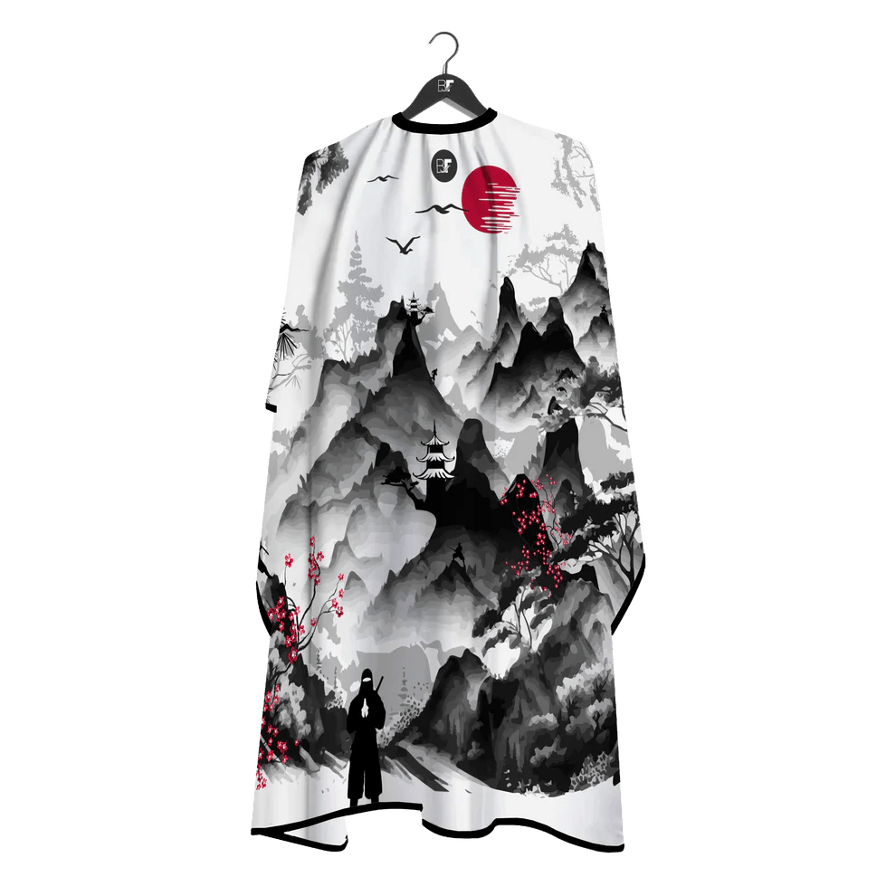 Barber Cape Stealth Samurai™ - Beautylinesrl