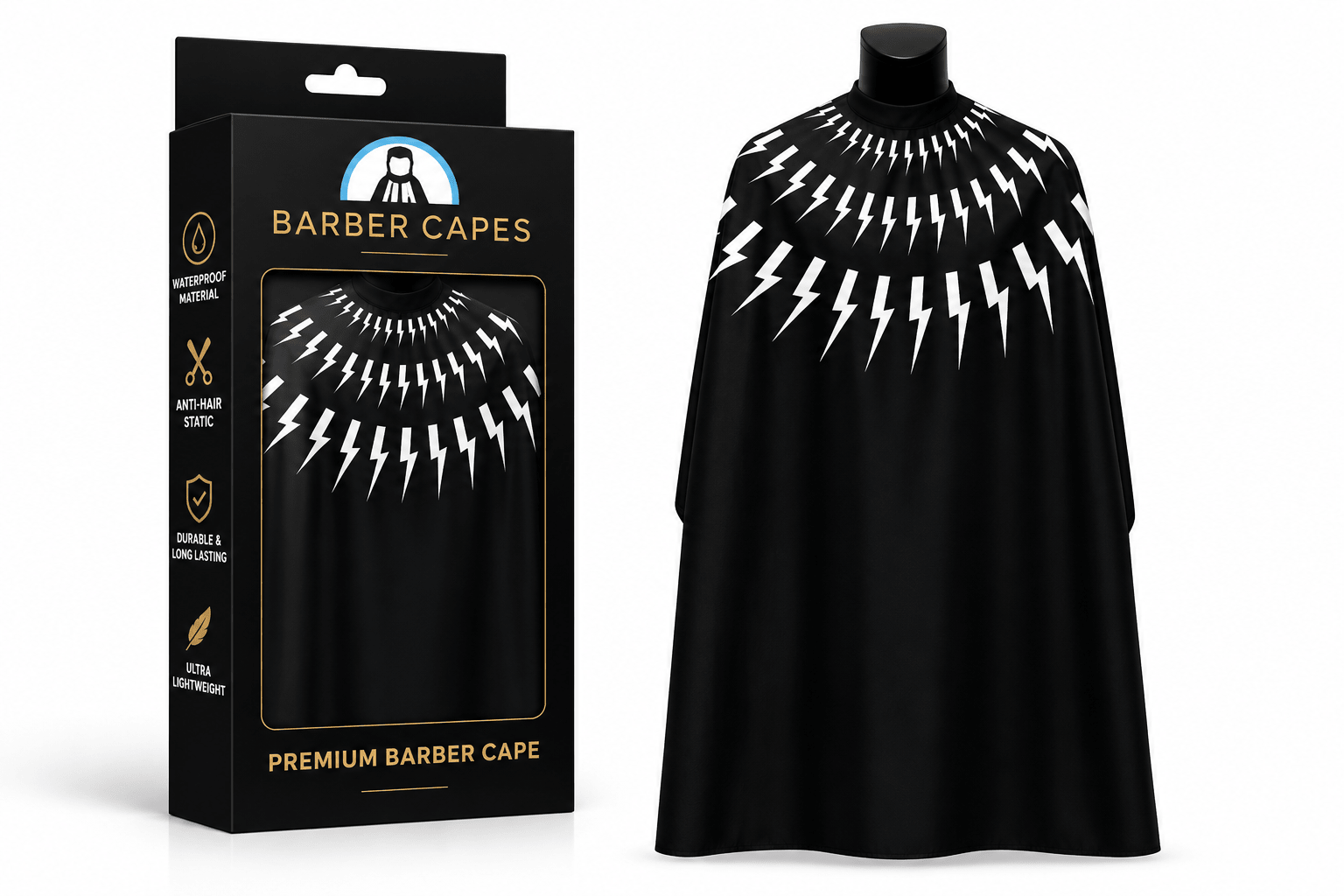 Barber capes Azteca PRO - Beautylinesrl