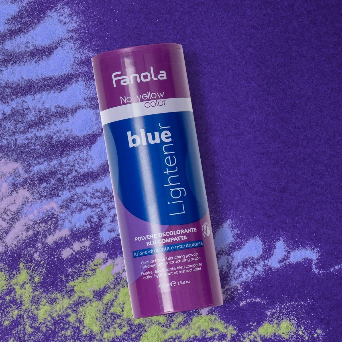 Fanola Polvere decolorante blue compatta No Yellow Color - Beautylinesrl