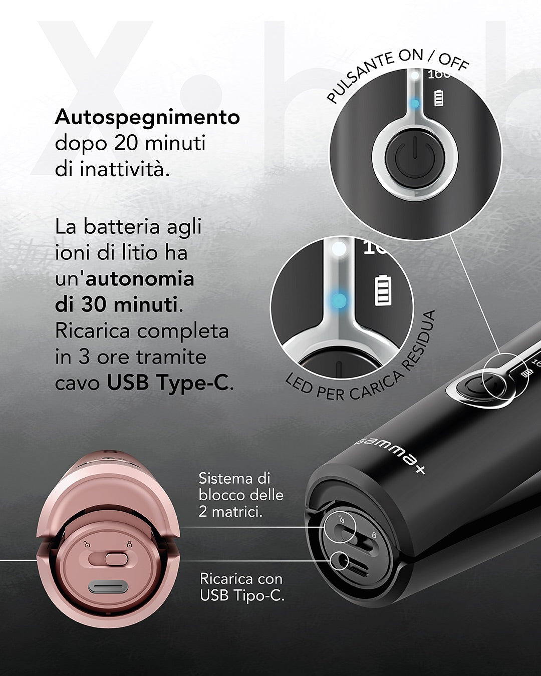 Gamma più X•Hybrid Cordless - Beautylinesrl