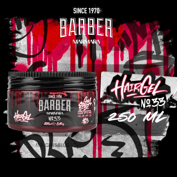 GEL PER CAPELLI DA BARBIERE 250 ML NO.33 - Beautylinesrl