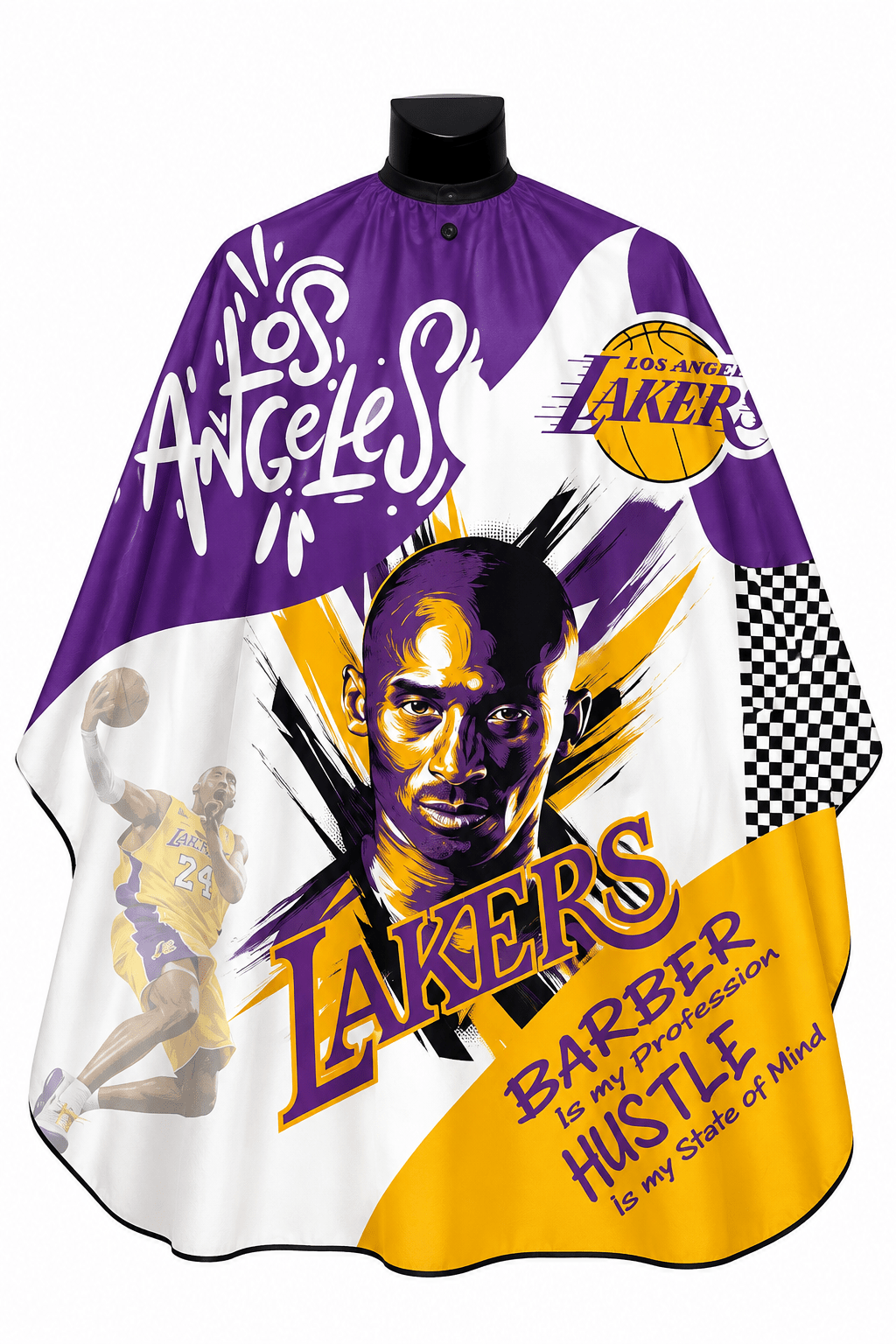 Lakers 8’Kobe Bryant PRO Cape - Beautylinesrl