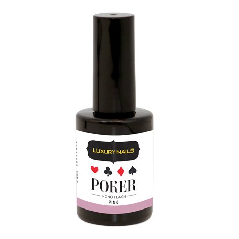 Luxury nails POKER Mono Flash PINK 15ml - Beautylinesrl