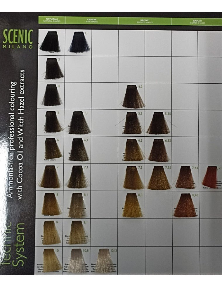 SCENIC COLORAZIONE PERMANENTE SENZA AMMONIACA - Beautylinesrl